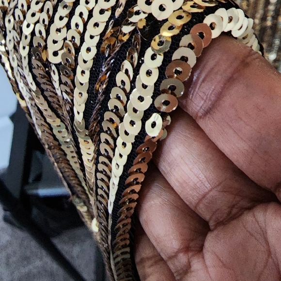 FashionNova gold sequin dress - Picture 11 of 14